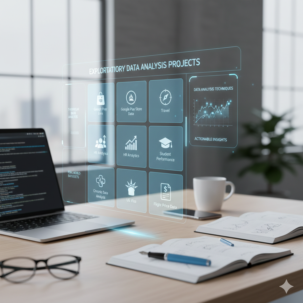 EDA Portfolio screenshot